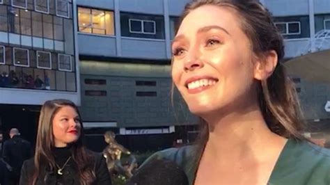 elizabeth olsen nipples|Elizabeth Olsen isn’t happy her boobs are on show in Avengers。